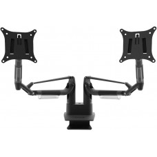 Kanto DMS2000 Dual Arm Desktop Monitor Mount - Silver