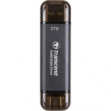 2TB Transcend ESD310C USB- A/Type-C Portable External Solid State Drive SSD (TS2TESD310C) 2TB Transcend ESD310C USB- A/Type-C Portable External Solid State Drive SSD (TS2TESD310C)