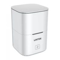 Unitek S1207A SyncStation Marshmallow M.2 USB-C to PCIe/NVMe M.2 SSD Dual Bay Docking Station with Offline Clone