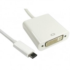 USB3.1 Type C/M to DVI/F Adapter Cable