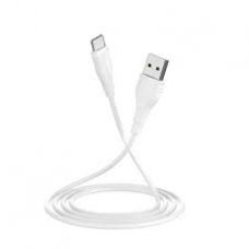 Borofone BX18 USB to Lightning Charging/Data 2.4A Cable - 2 meter