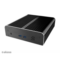 Akasa Newton S7D (Intel i5-7300U 2.6GHz 16GB/256GB)  compact fanless Mini PC
