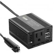 150W Car Power Inverter 12V DC To 220V AC Car Power Adapter with Dual USB