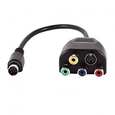 S-Video Gigabyte для 4-контактного S-Video / RGB 25 см адаптера кабеля