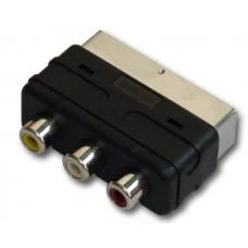 SCART-RCA Желтый Белый Красный Адаптер