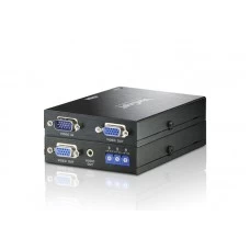 Aten VE170Q Over CAT5 VGA/Audio מאריך סיגנל וידאו ואודיו דרך כבל רשת