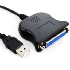 USB 2.0 Male to 25 Pin DB25 Female Parallel Adapter Cable