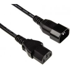 1.5M - Power Cable C13 to C14 210V-240V Monitor to Case Cable 1.5M - Power Cable C13 to C14 210V-240V Monitor to Case Cable