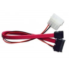 High quality Slimline SATA Data power connector Cable Slim Optical Drive DVD - 20cm