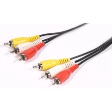 RCA Y + RW Мужской к RCA Y + 3.5 PL Мужской аудио + видео 2 м кабель