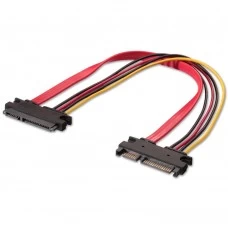 22 Pin SATA Male to Female Extension Cable - 50 cm