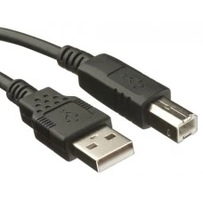 כבל USB 2.0 A זכר ל- B זכר-1.8 מ ' של  Generic