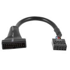 USB 3.0 20-Pin Male to USB 2.0 9-Pin Female Motherboard Housing Cable Adapter