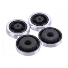 Lian Li/ Silverstone Premium Case Feet (4-pack) - Silver