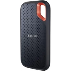 1TB SanDisk Extreme Type C + USB 3.0 Adapter Portable SSD, External Solid State Drive