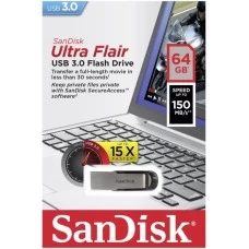 64GB SanDisk Ultra Flair (SDCZ73-064G-G46) USB3.0 Flash Drive
