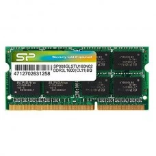 8GB Silicon Power SP008GLSTU160N02 204-Pin 1600MHz CL11 DDR3L SO-DIMM Оперативная память