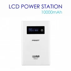 PISEN Power Station 10000mAh Внешний аккумулятор с дисплеем