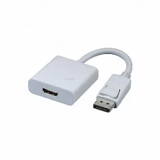 Protec DM128 Display Port DP (M) Male to HDMI (F) Female Adapter Cable