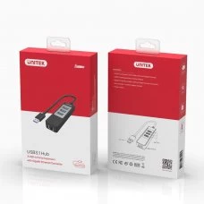 Unitek (Y-3045C) 3-port Hub USB 3.0 + RJ45 Gigabit Port Ethernet Hub