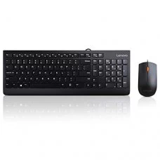 LENOVO 300 USB Combo Keyboard and Mouse - Hebrew/English