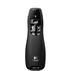 שלט רחוק למצגות R400  של חברת Logitech 