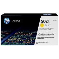 HP 507A Yellow Original LaserJet Toner Cartridge, CE402A Тонер-картридж Желтый