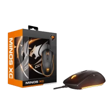 עכבר למשחקים(גיימינג) MINOS XC + פד לעכבר של חברת Cougar