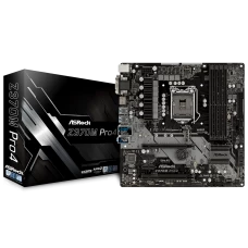ASRock Z390M PRO4 LGA 1151 HDMI/DVI-D/VGA/Type C USB 3.1 DDR4 SATA 6Gb/s mATX -USED TESTED