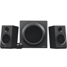 Logitech Z- 333 40W 2.1 Акустическая система с сабвуфером и проводным пультом управления