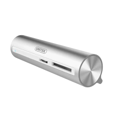 Unitek (Y-3094) USB3.1 Type-C 3-Port Hub + Micro SD/SD Card Reader