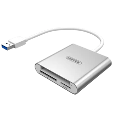 USB3.0 до Multi в 1 Алюминиевый считыватель карт + USB-адаптер типа Y Y-9313D