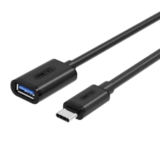 Unitek (Y-C476BK) USB3.1 USB Type C (M) Male to USB-A (F) Female Cable