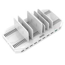 Unitek (Y-2190) 160W 10-Port USB עמדת טעינה מהירה חכמה לכל סוגי ניידים וטאבלטים