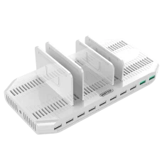 Unitek (Y-2190A) 96W 10-Port USB (with 2-Port QC3.0) Smart Charging Station