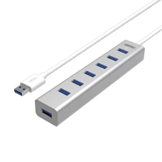 Unitek (Y-3090) 7-port USB 3.0 Charging Aluminum Hub